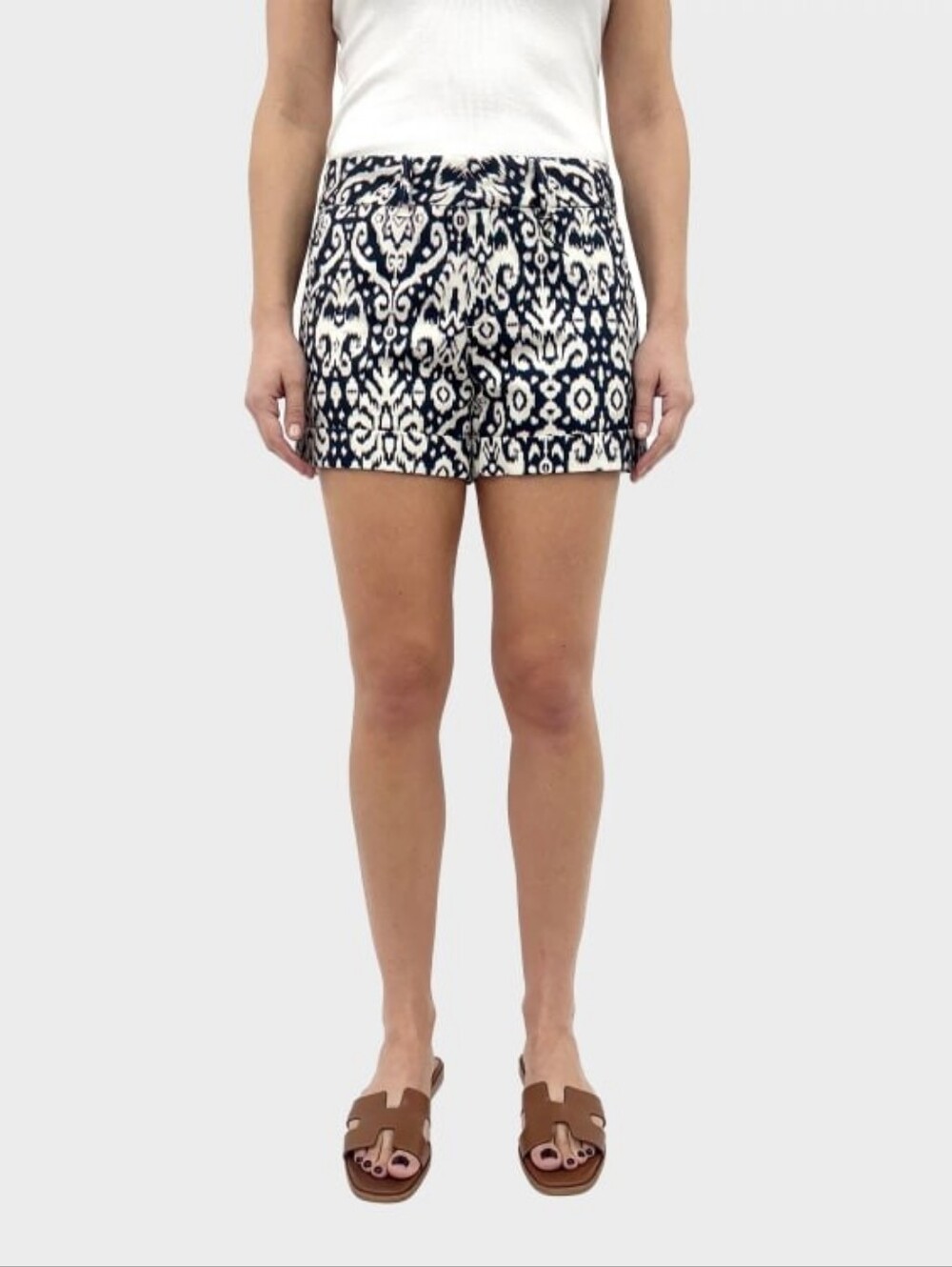 Navy North Hampton Short - Paisley Obscura